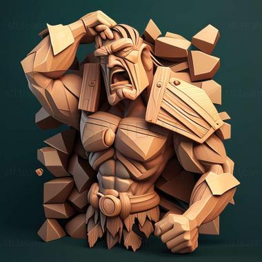 3D model Zeno Clash game (STL)